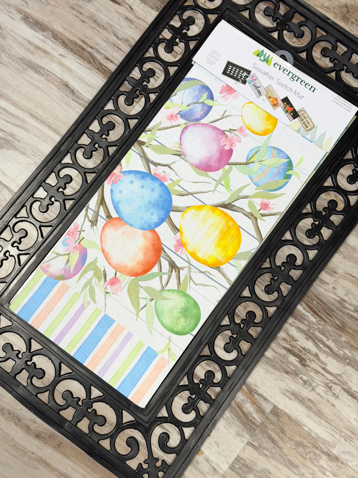 Bunny Blooms Egg Sassafras Switch Mat