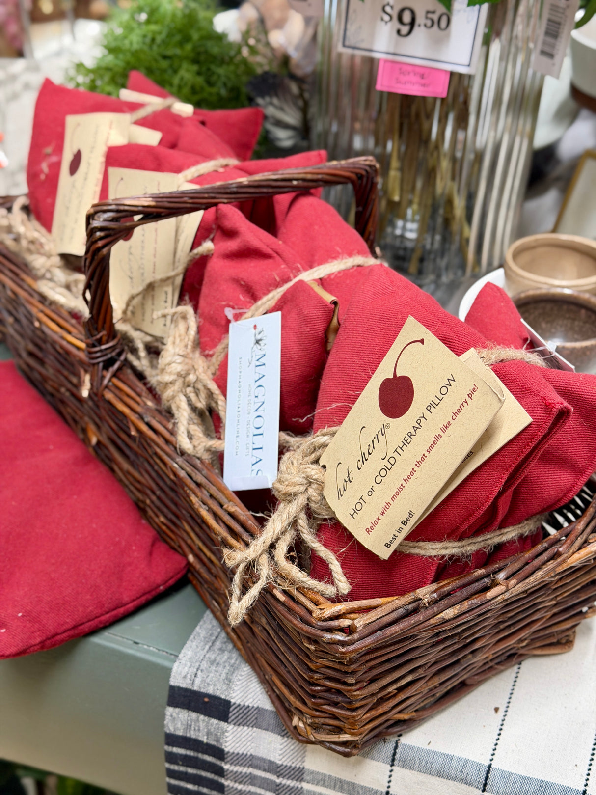 Hot Cherry Neck Wraps