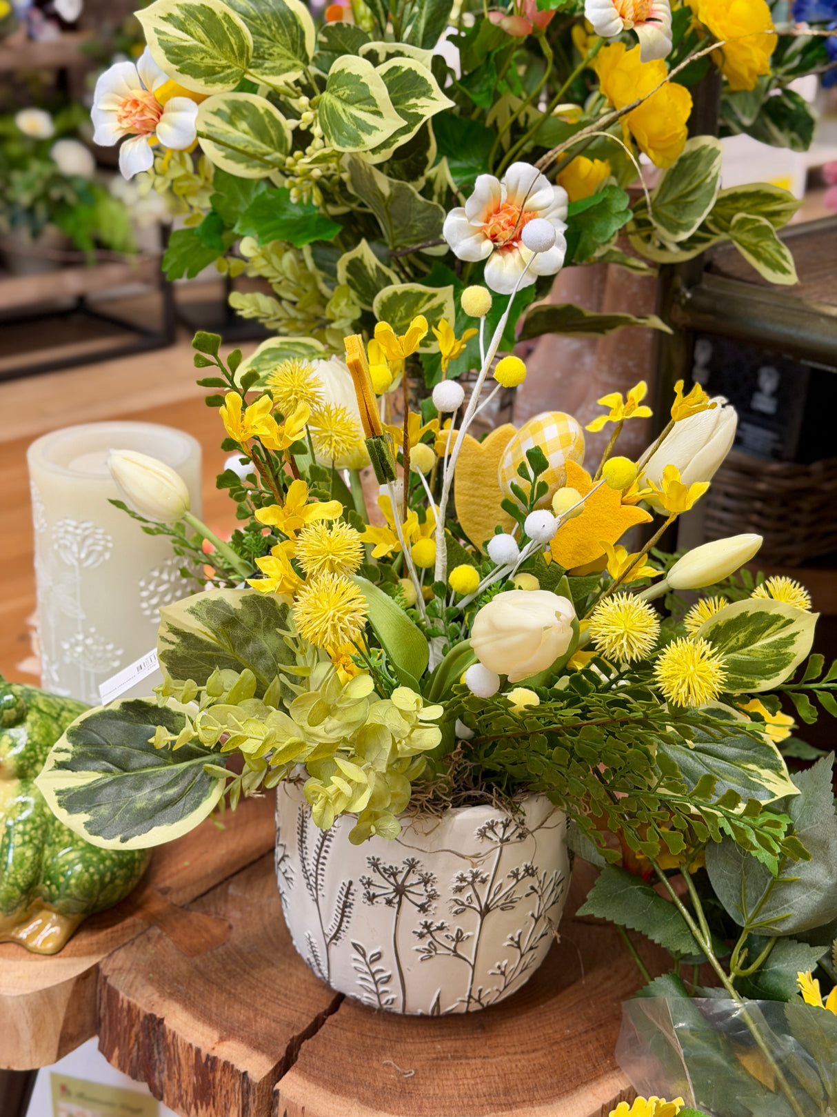 14" Pure Sunshine Centerpiece