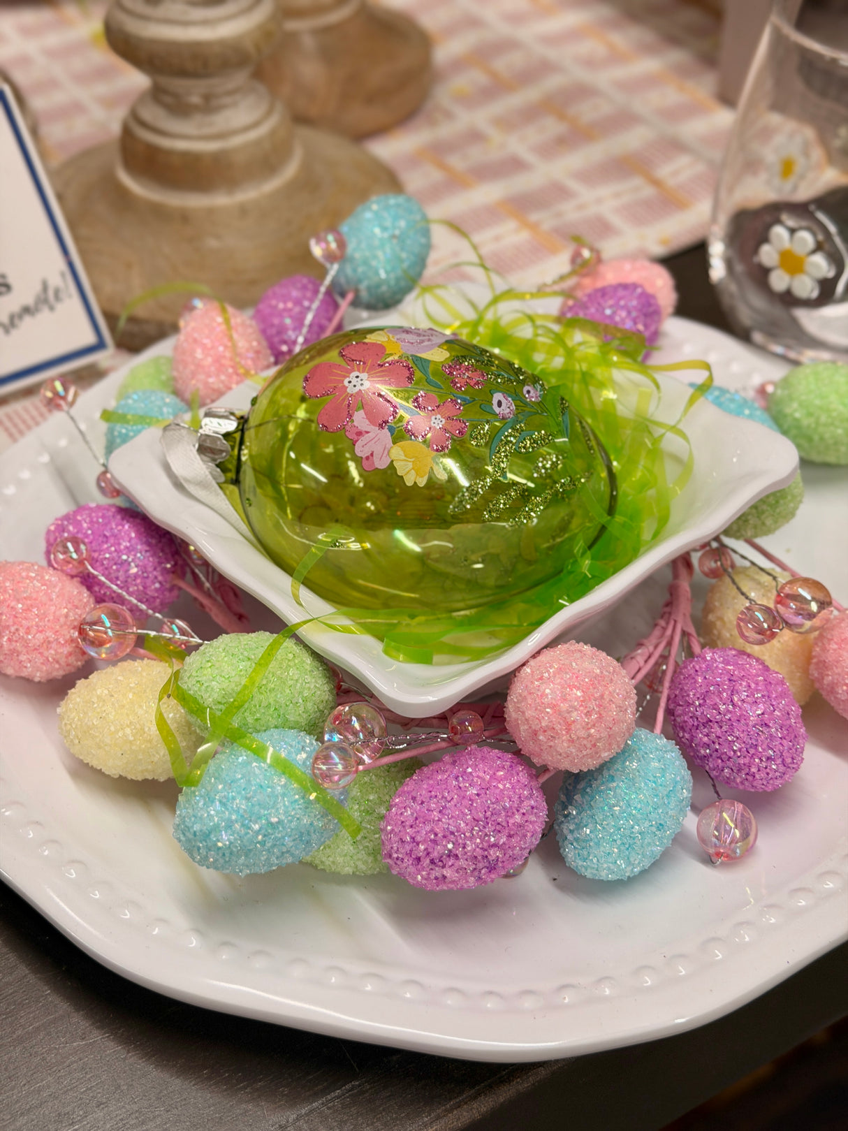 Mini Egg Candle Ring