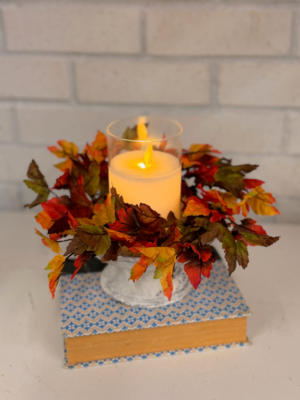 Brilliant Maple Candle Ring