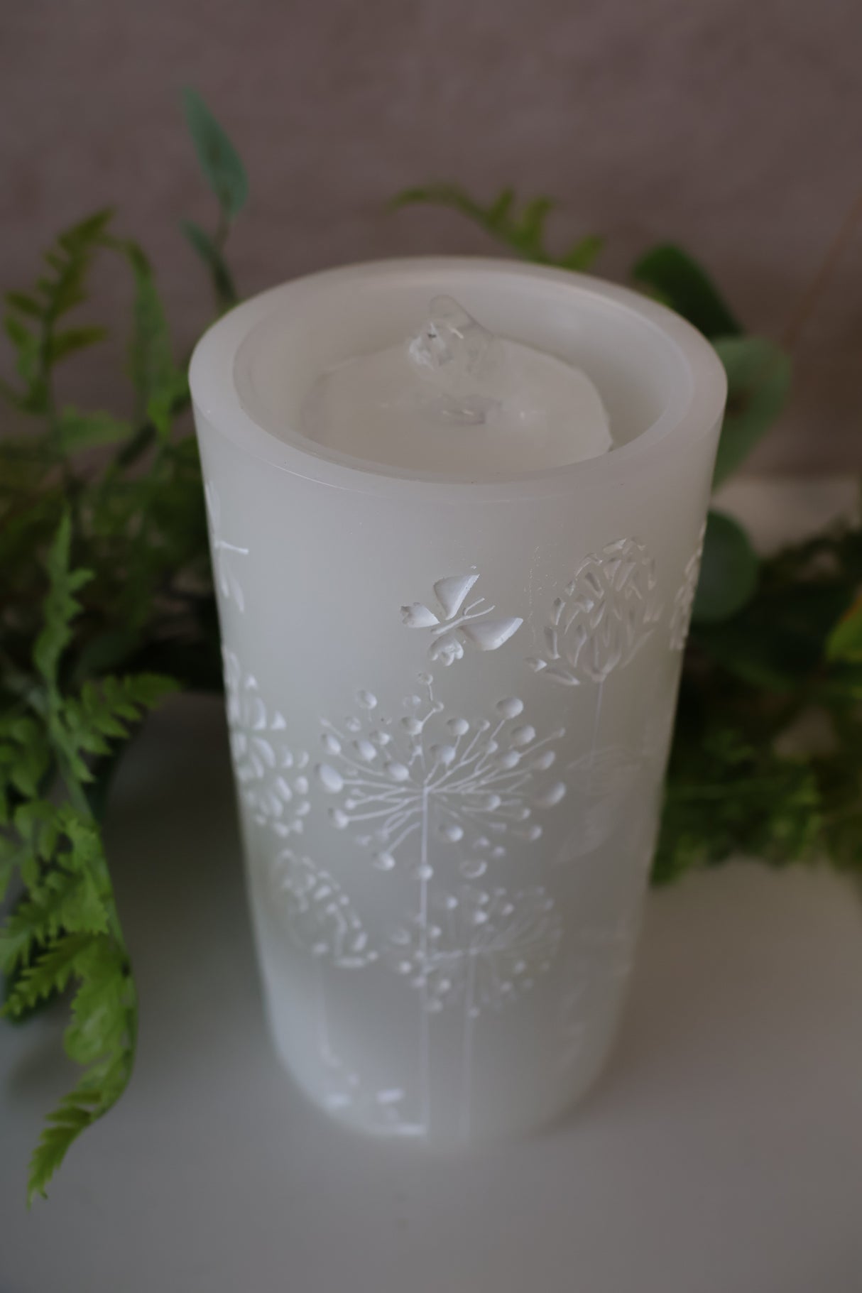 Dandelion Fountain Candle