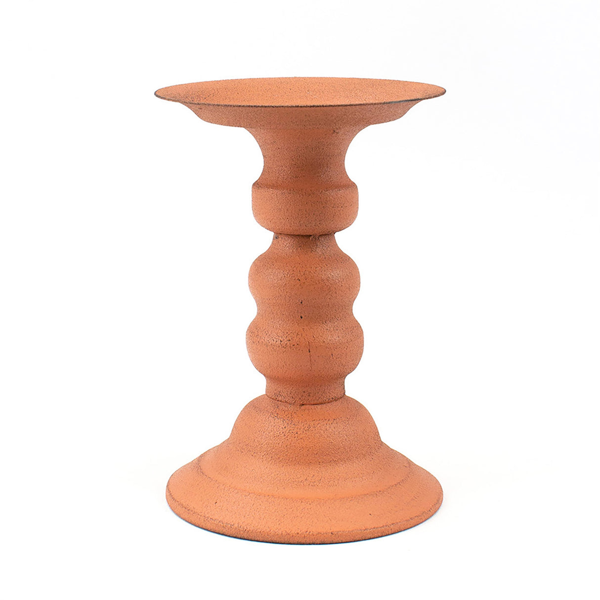 Apricot Metal Candlestick