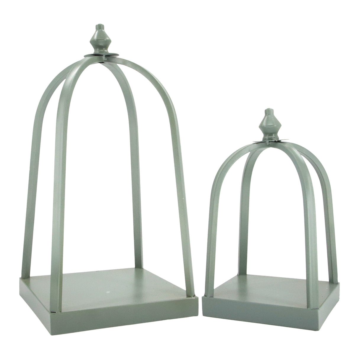 Sage Green Gothic Lanterns - 2 Sizes