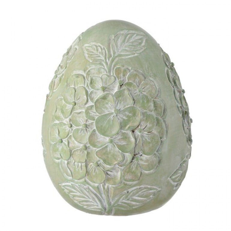 Resin Hydrangea Egg