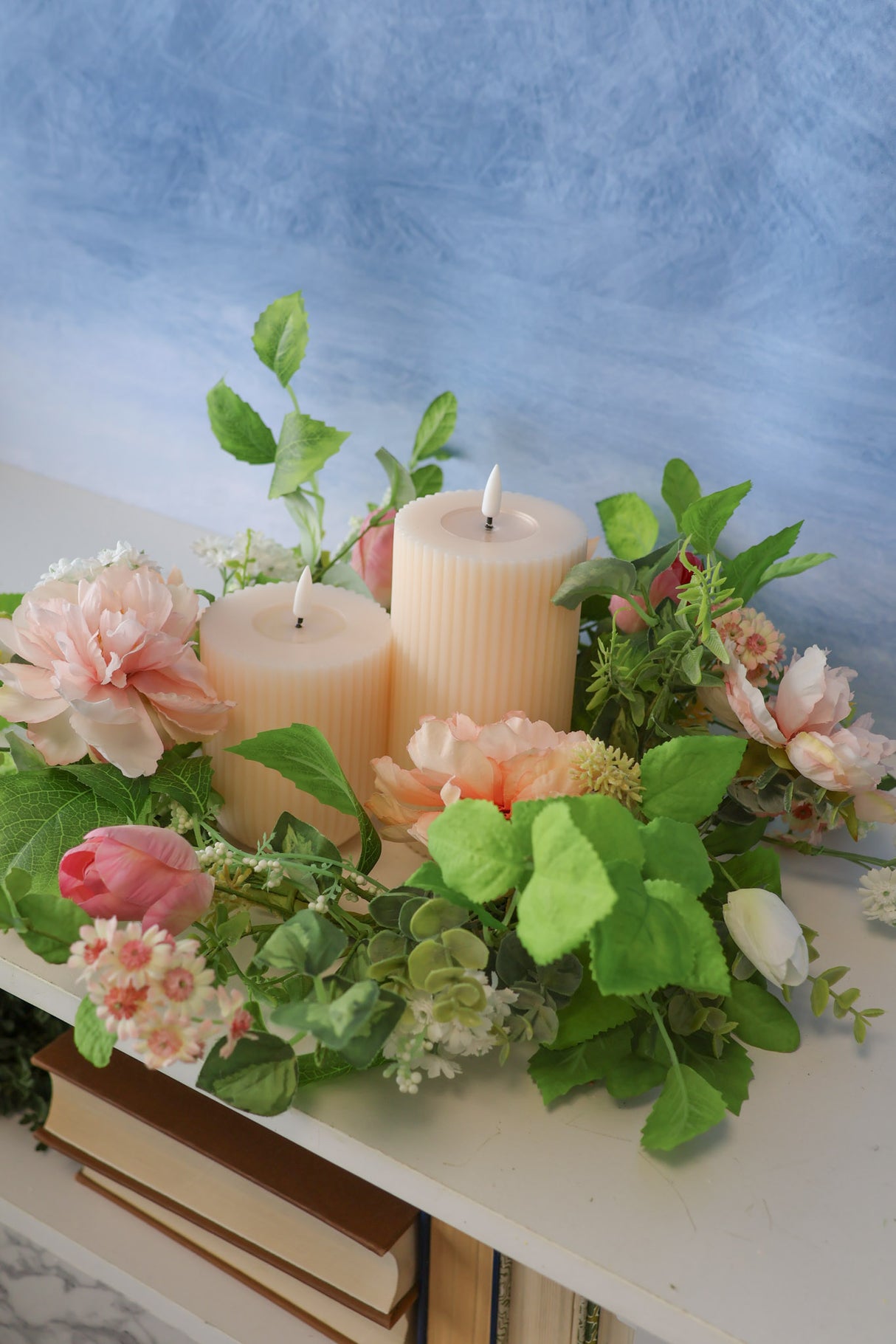 Posh Peony Candle Ring