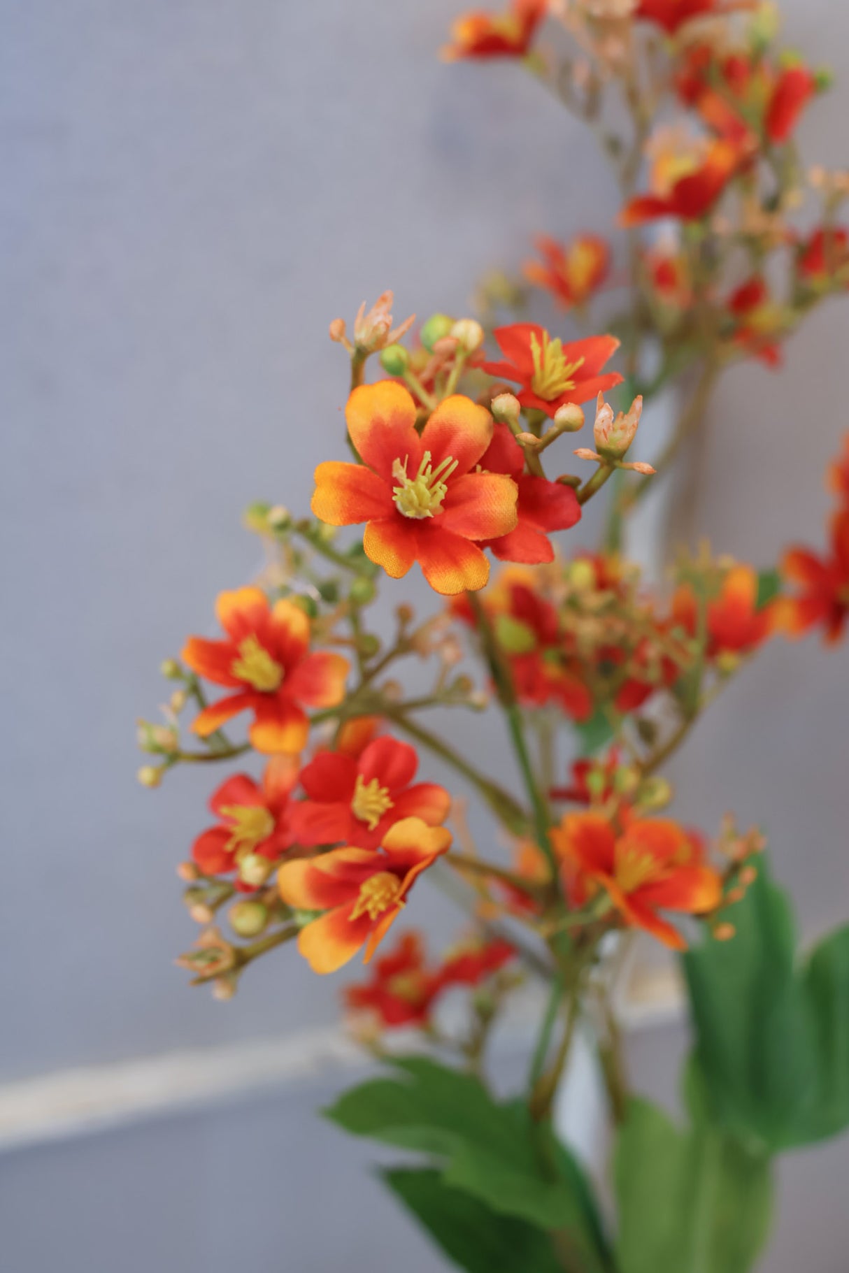 Orange Blossom Flower Spray