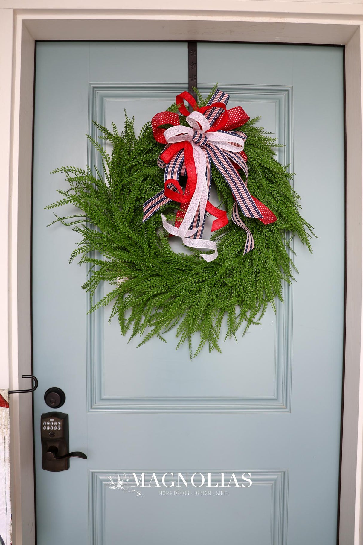 24" UV Protect Jelly Bean Grass Wreath