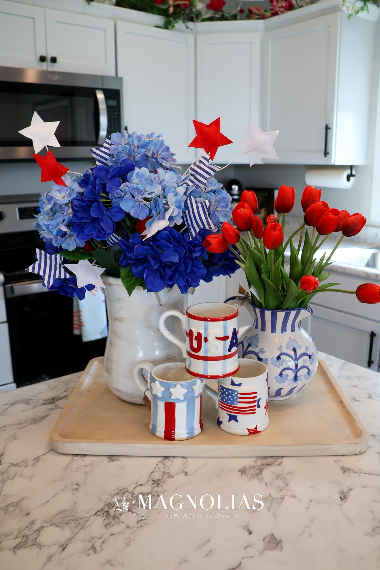 Fabric Americana Star Spray