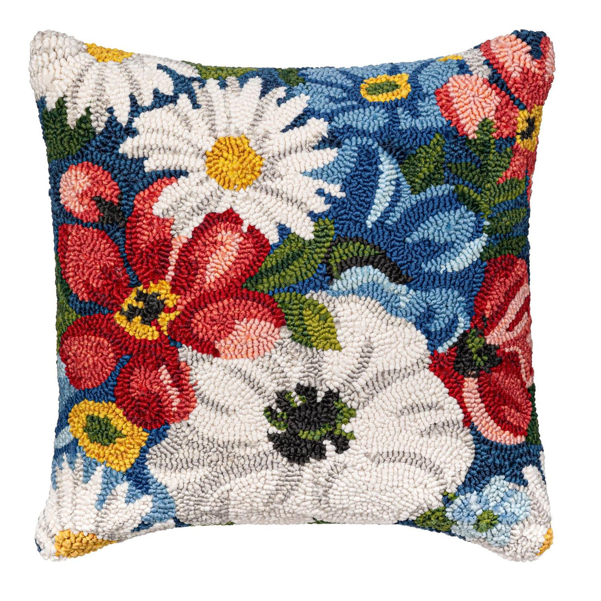 American Classic Indoor/Outdoor Hooked Pillow
