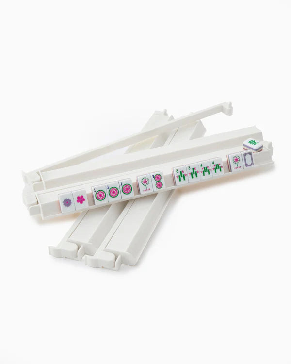 White Acrylic Rack & Pushers Set