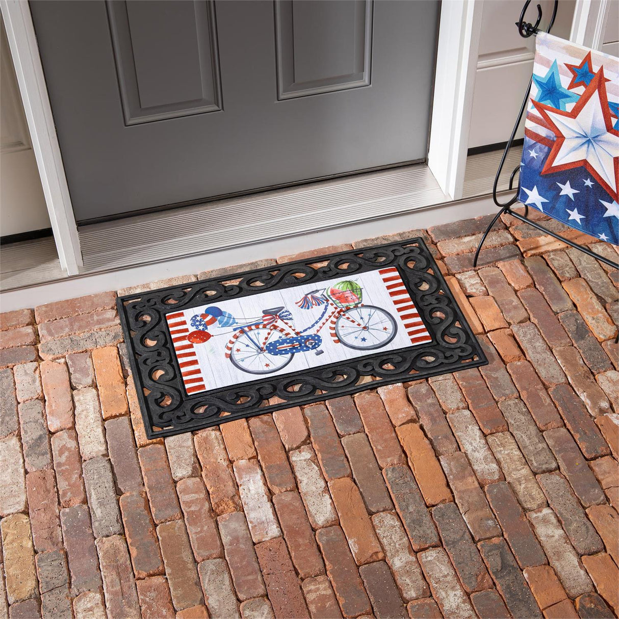 Red White & Bloom Bicycle Sassafras Switch Mat