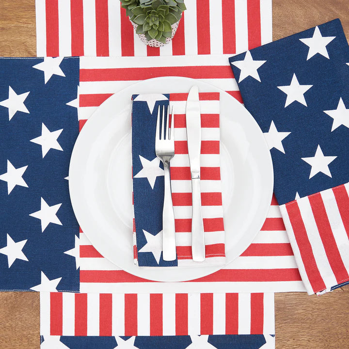 Stars and Stripes Table Runner