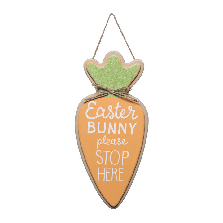 Carrot Sign Hanger