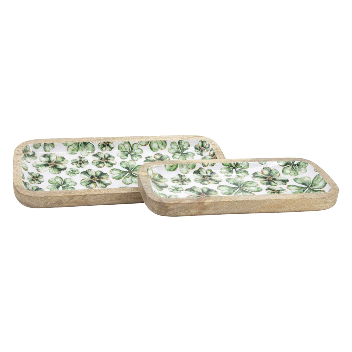 Irish Blessings Enamel Oval Tray - 2 Sizes