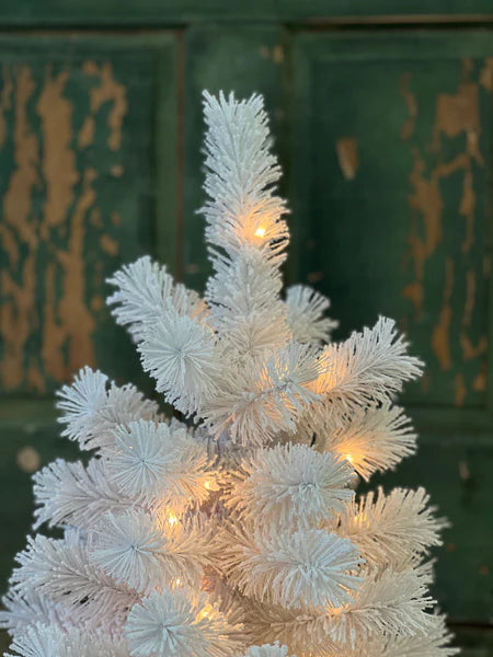 36" Lighted Winter Palette Tree