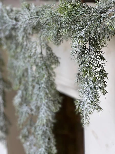 90" Fairisle Cedar Draping Garland