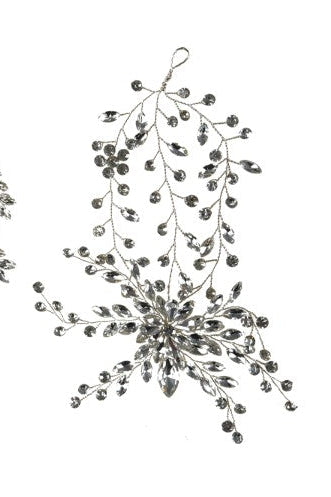 Acrylic & Wire Jeweled Ornament - 6 Styles
