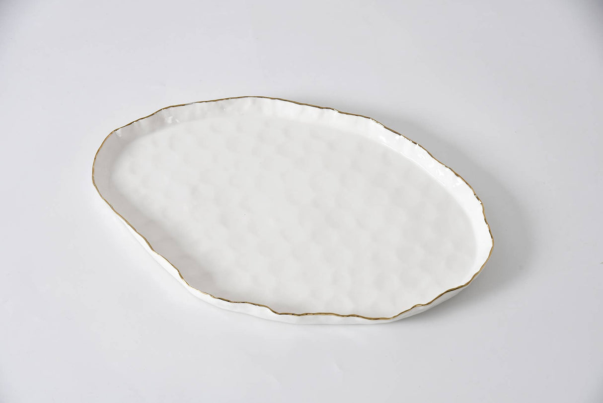 Large Porcelain Oval Platter