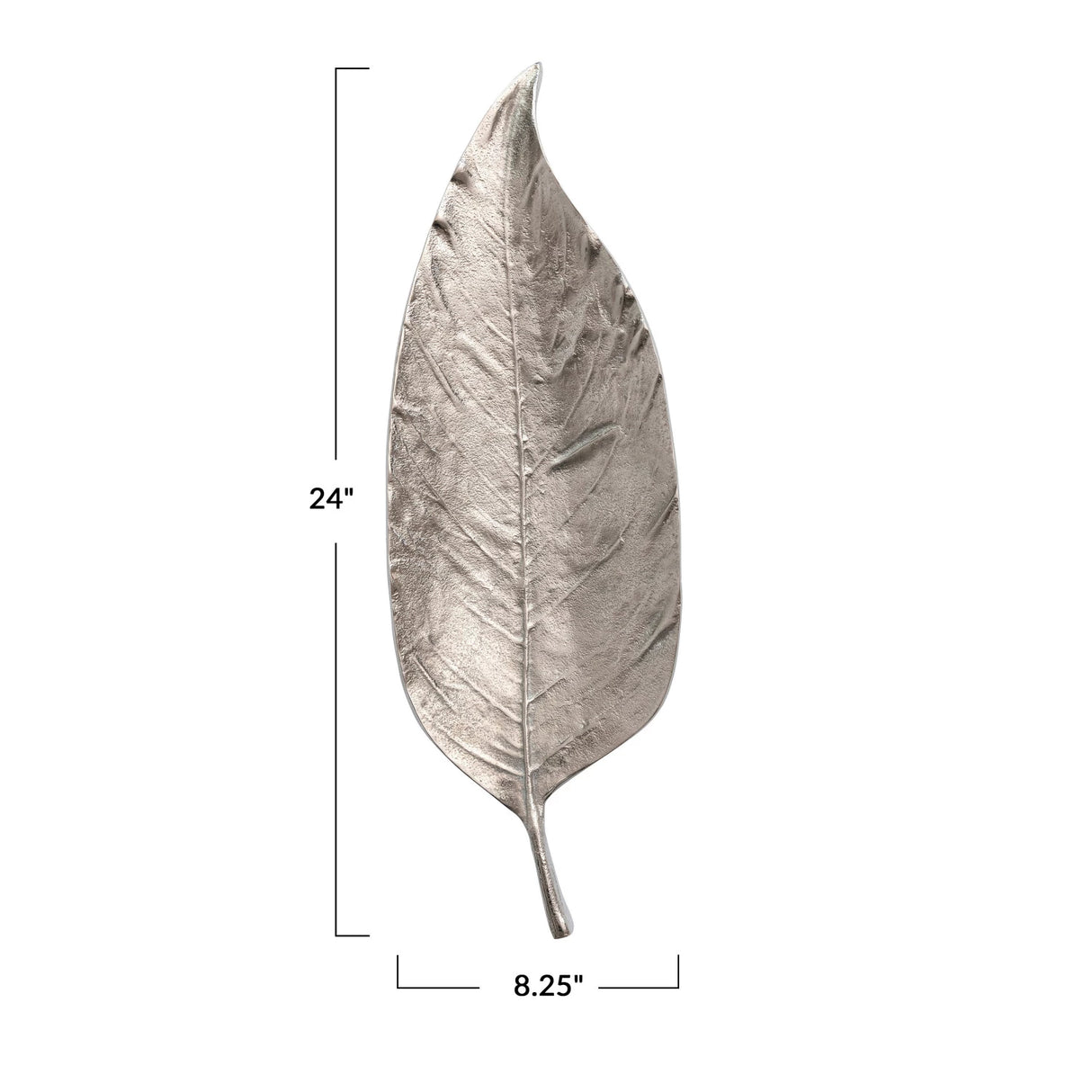 Aluminum Leaf Shaped Tray