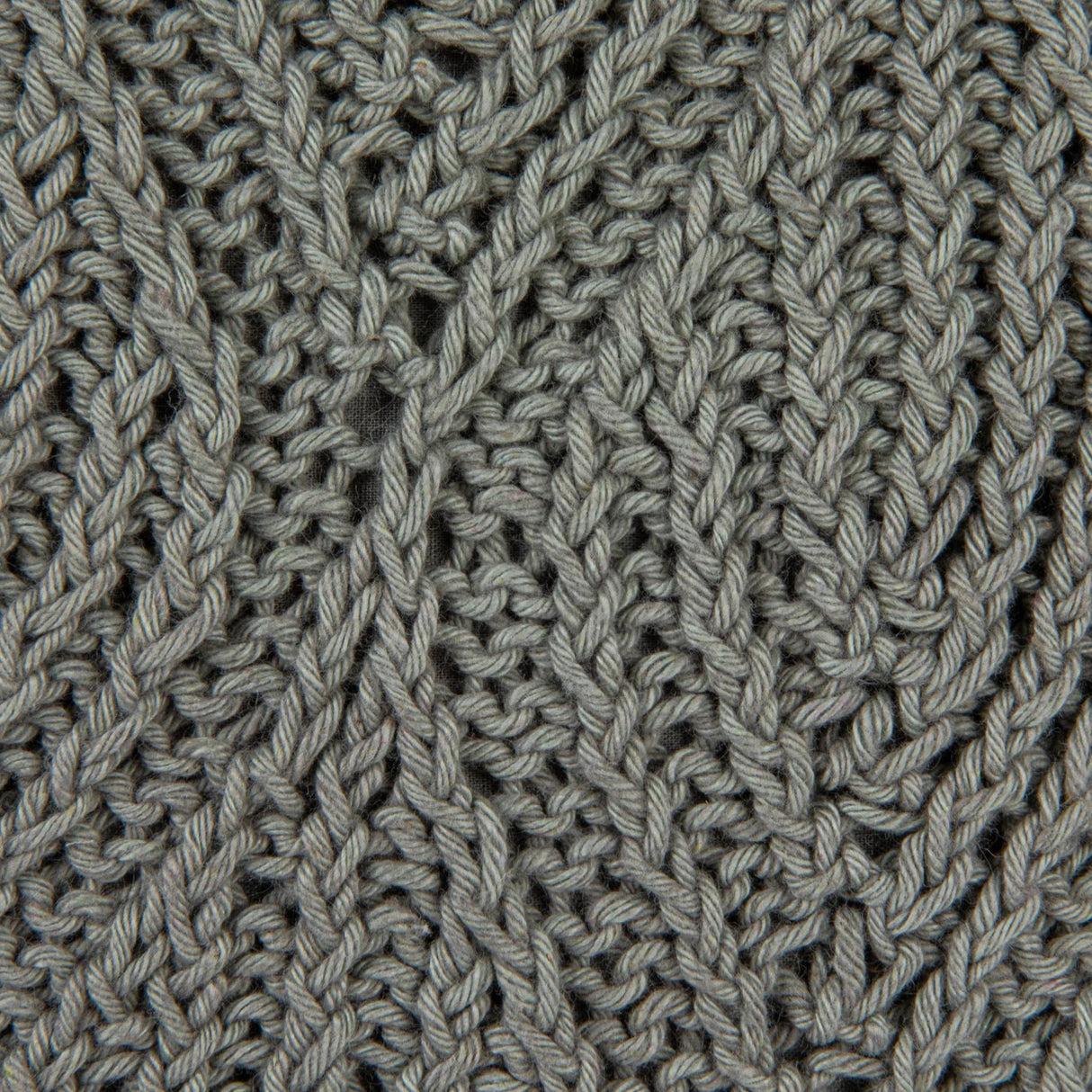 18" Handwoven Square Cotton Pillow