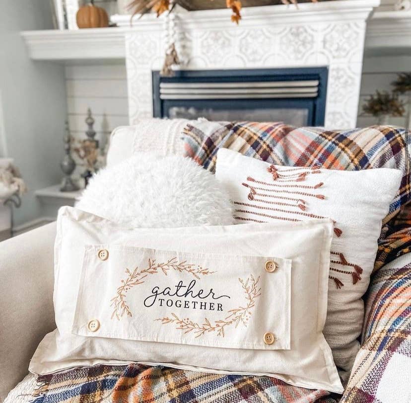 Gather Together Interchangeable Pillow Panel