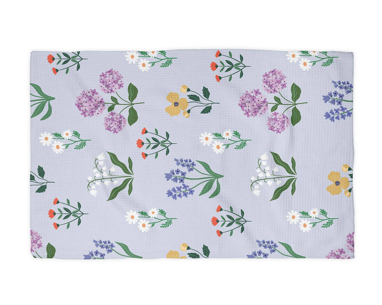 Spring Floral Tea Towel