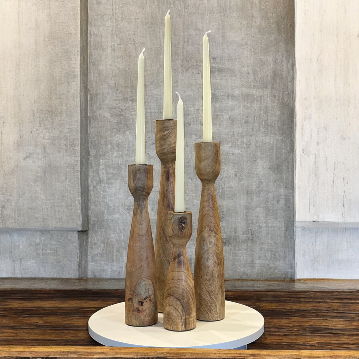 Silhouette Taper Candleholder- 4 Sizes