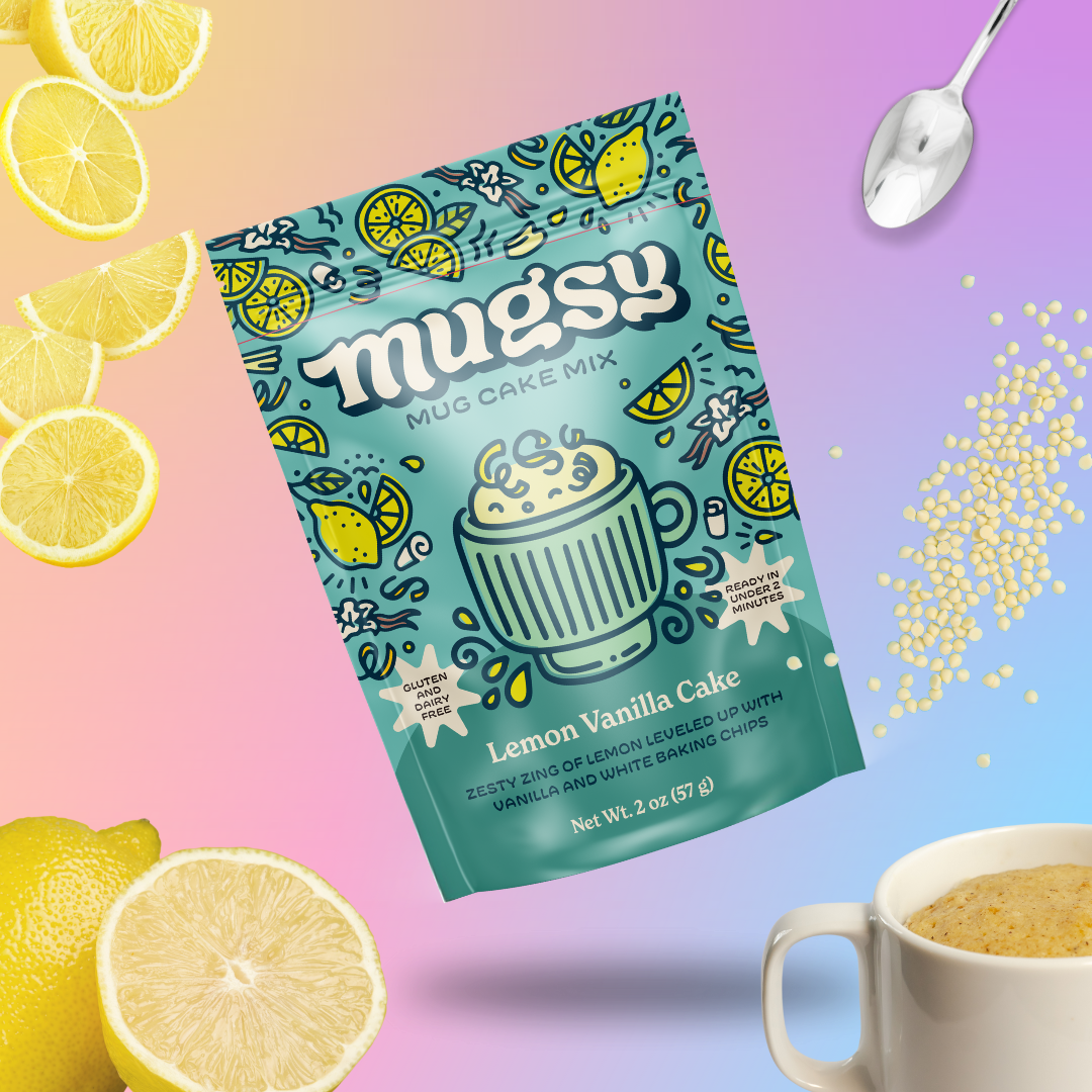 Lemon Vanilla Mug Cake Mix