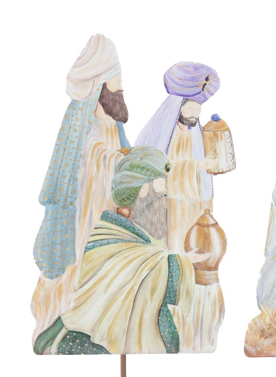 Holy Family, Shepherds & Kings Garden Stake Set