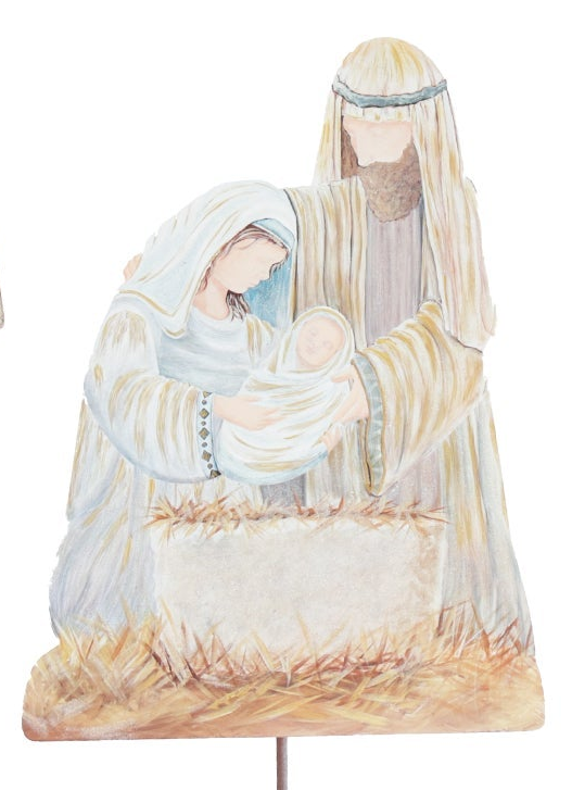 Holy Family, Shepherds & Kings Garden Stake Set