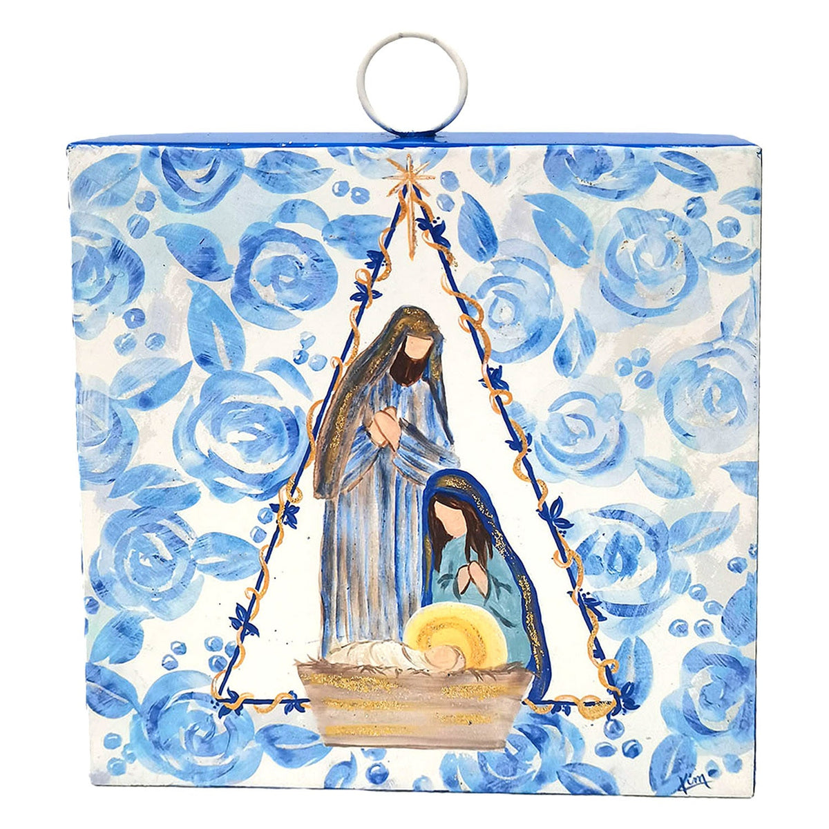 Kross Chinoiserie Holy Family Mini Art
