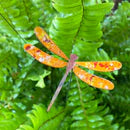 Copper Enamel Dragonflies