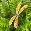 Copper Enamel Dragonflies