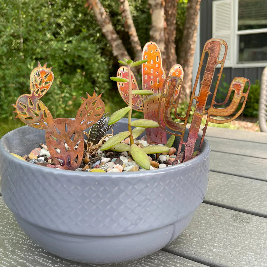 Natural Copper Cactus