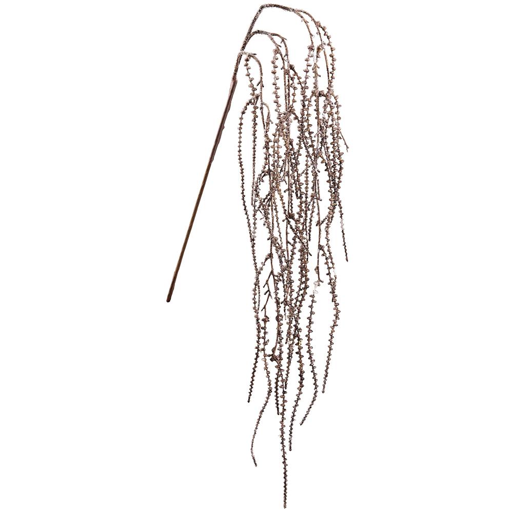 Brown Iced Amaranthus Hanging Spray