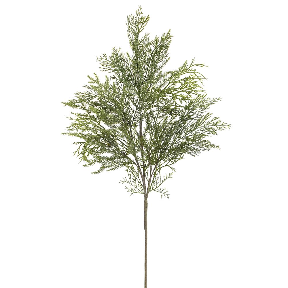 40" Glitter Ultra Deluxe Mixed Cedar Spray