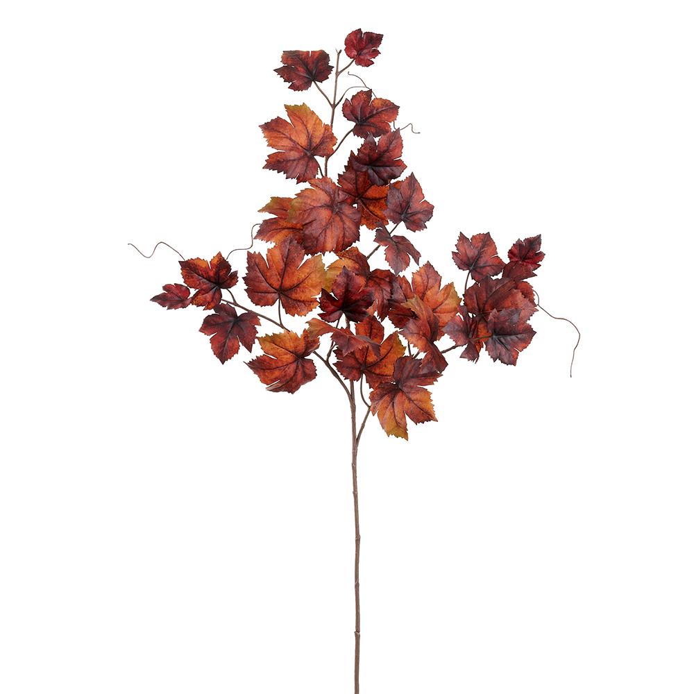 Brown Grape Leaf Spray