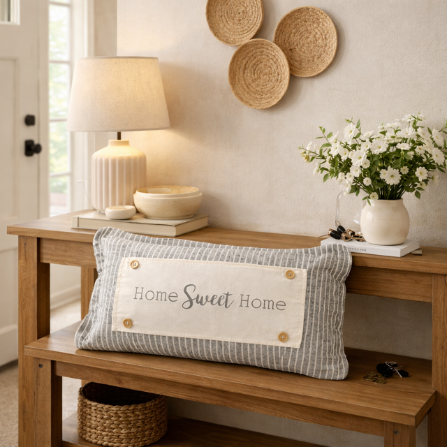 Home Interchangeable Pillow Panel