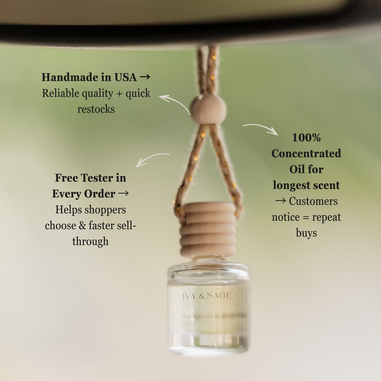 White Lotus Car Diffuser