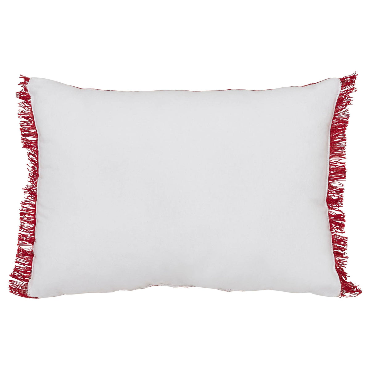Red Joy Christmas Throw Pillow