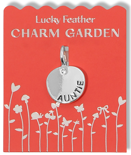 Silver Auntie Charm
