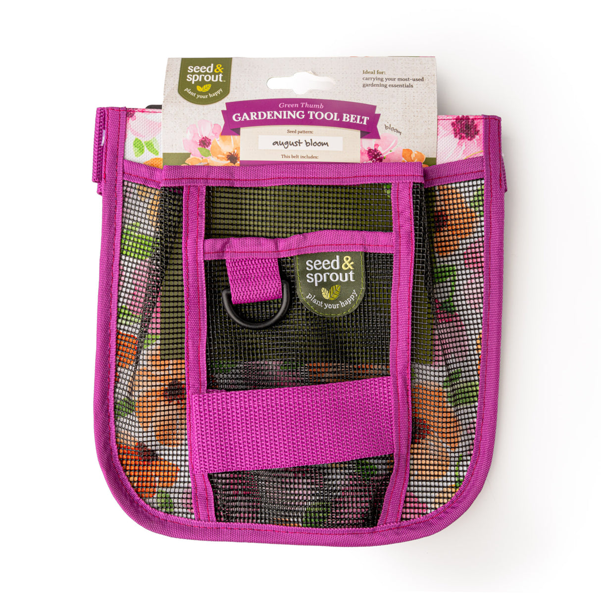 Seed & Sprout Gardening Tool Belt - 4 Colors