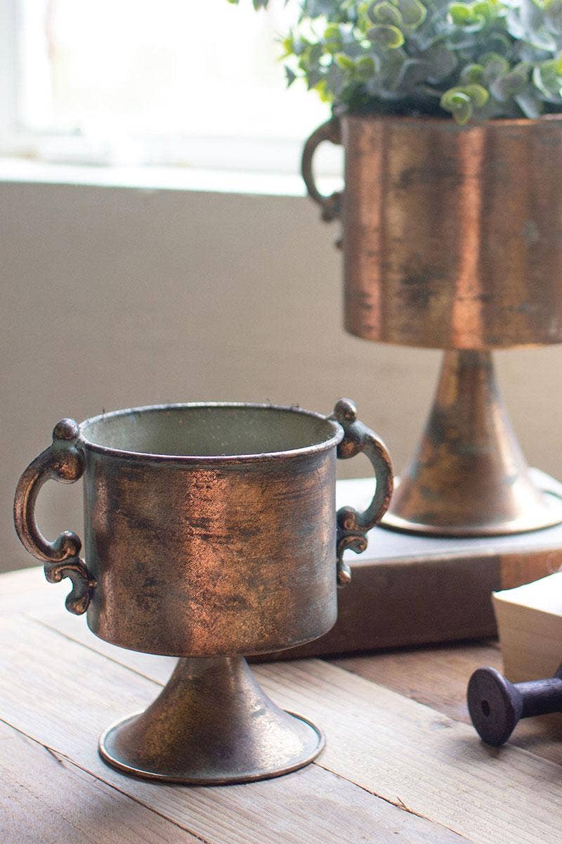 Antique Copper Planter - 2 Sizes