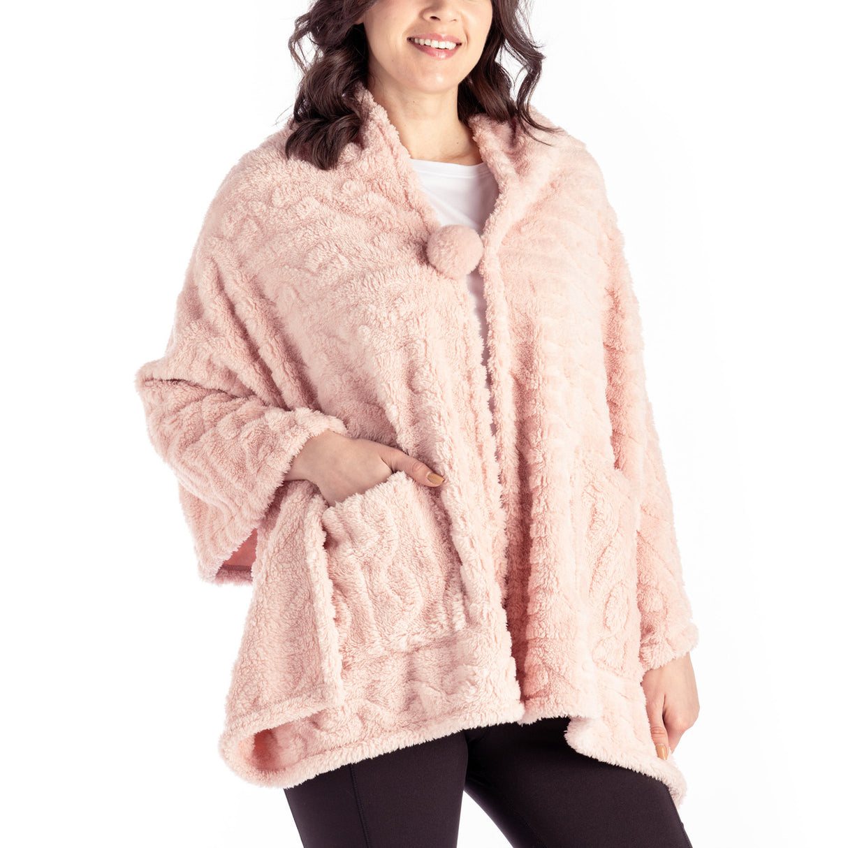 Pink Coziest Blanket Wrap
