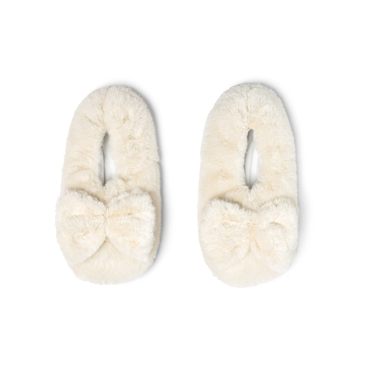 Ivory Cuddlers Heated Slippers
