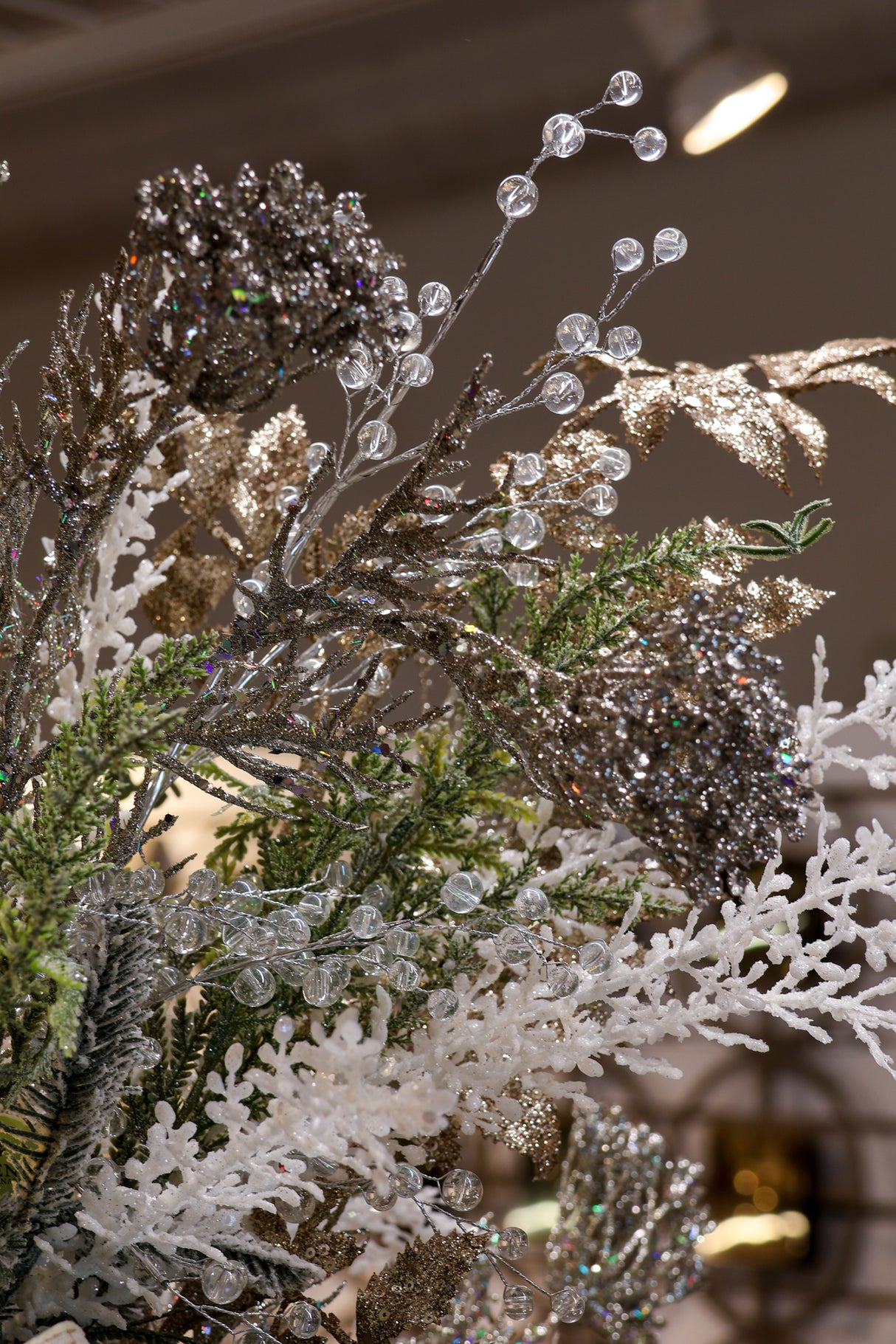 Platinum Glitter Gypso Spray