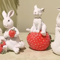 Sweet Berry Resin Bunny - 4 Sizes