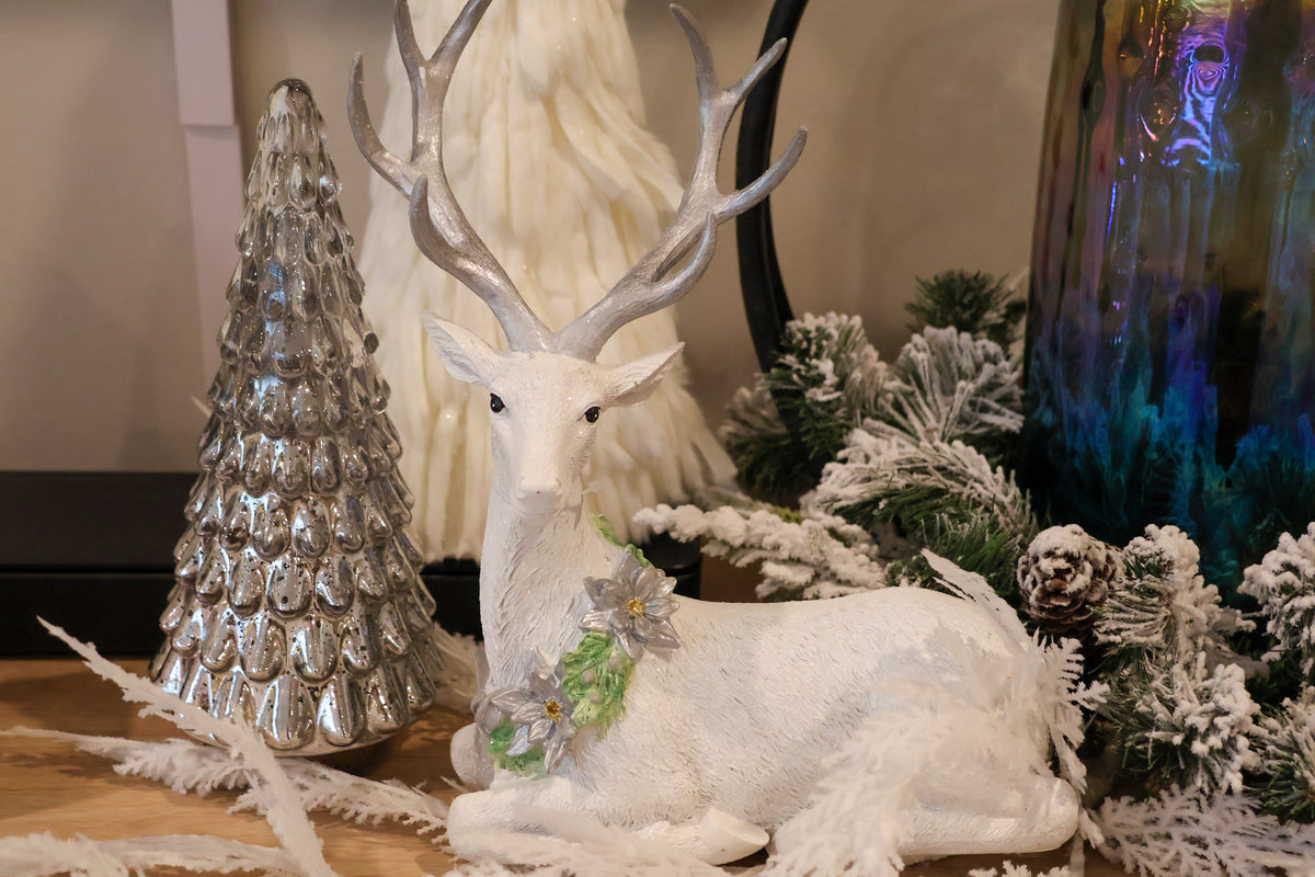 Snowflake Soiree White Deer -2 Styles