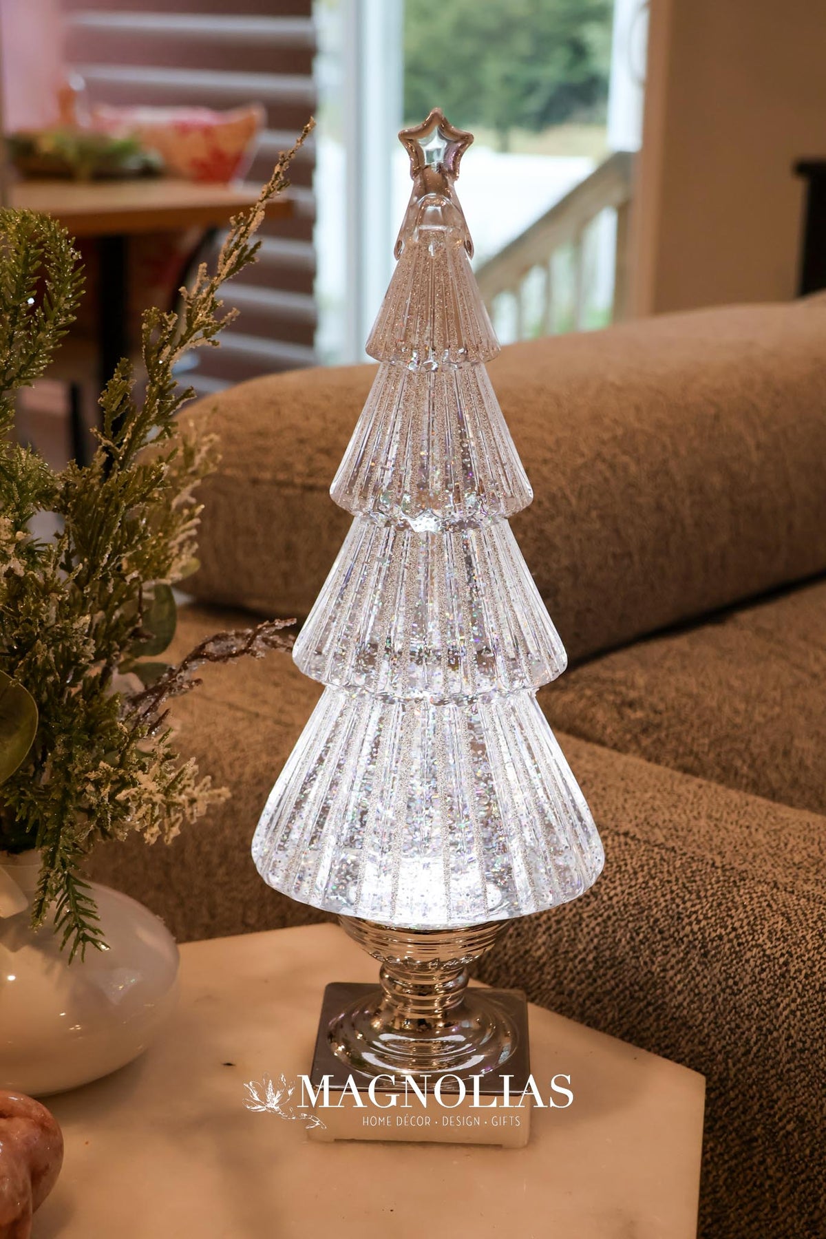 Shimmer Tree LED Water Globe